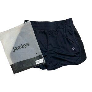 Jambys Air Short Lounge Shorts Black Size Small New